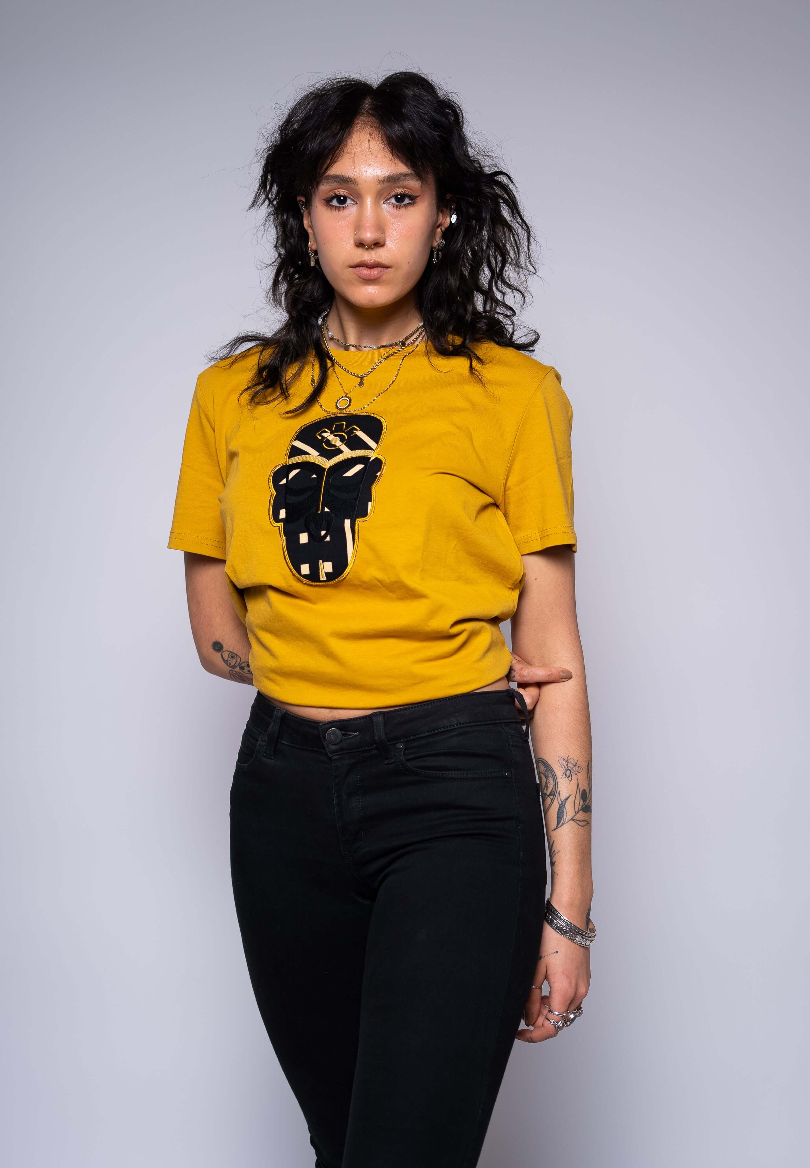 T-SHIRT JAUNE UNISEXE