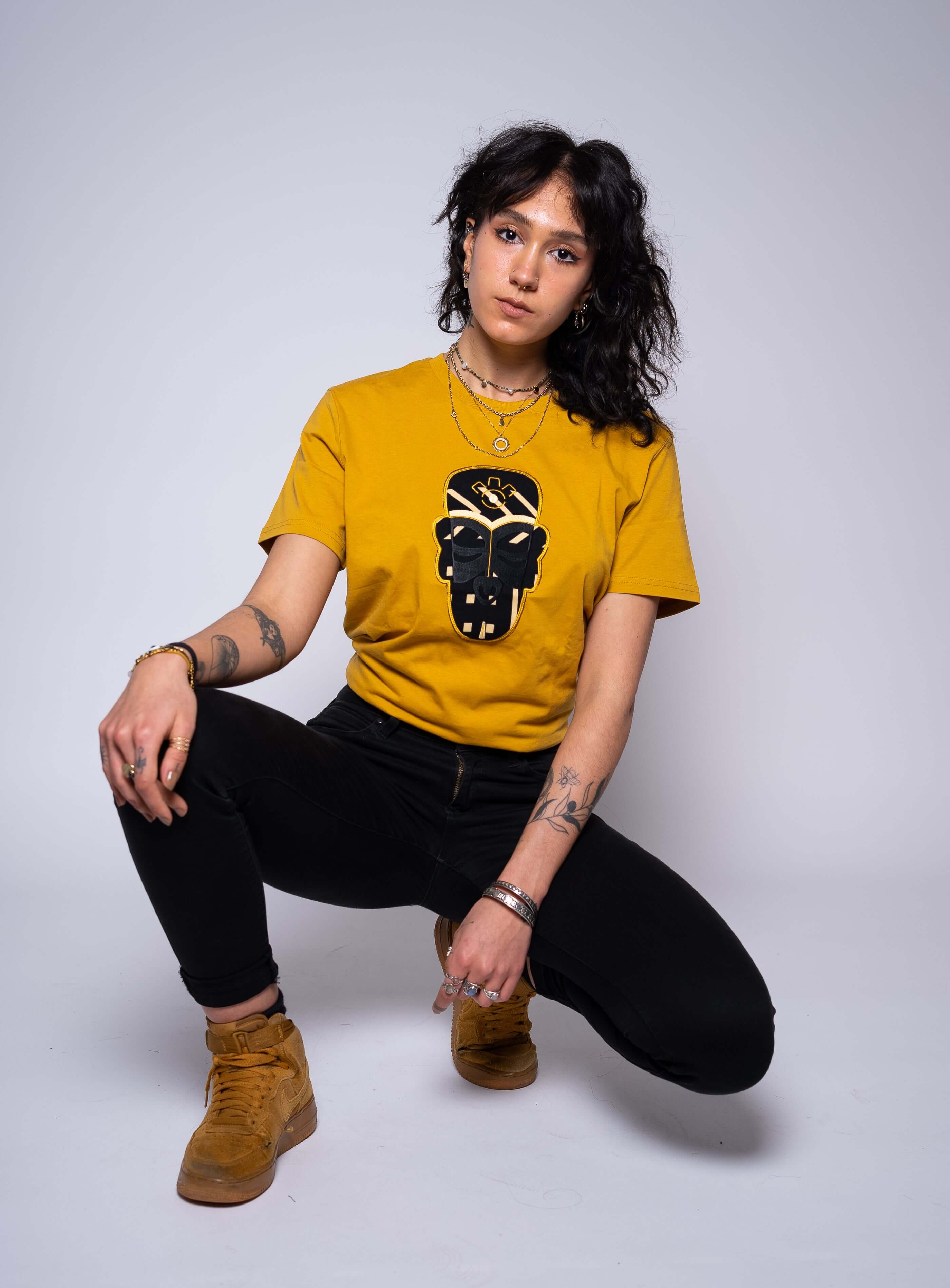 T-SHIRT JAUNE UNISEXE